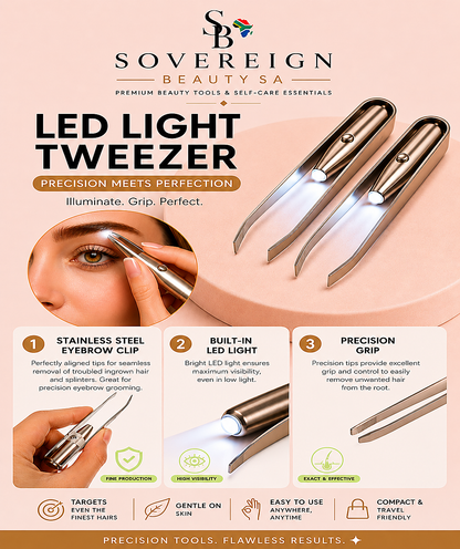 Sovereign Lumi™ LED Precision Tweezers