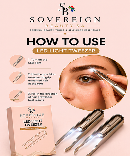 Sovereign Lumi™ LED Precision Tweezers