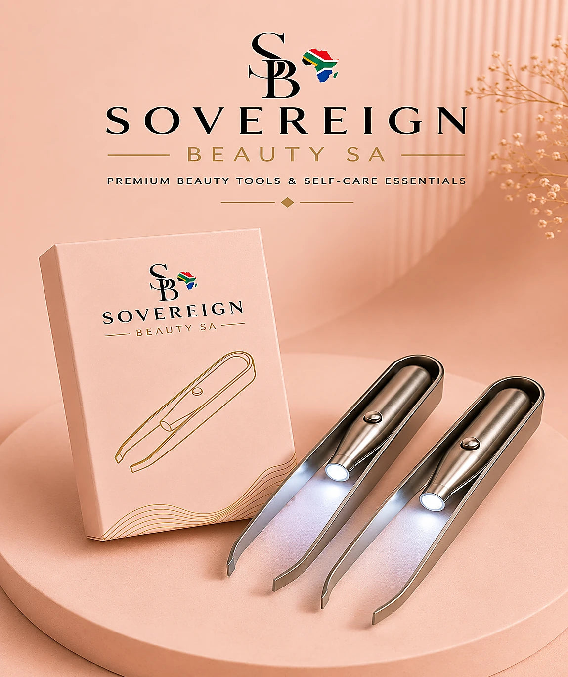 Sovereign Lumi™ LED Precision Tweezers